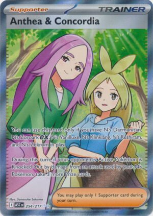 ME Ascended Heroes 254/217 Anthea & Concordia (Full Art)