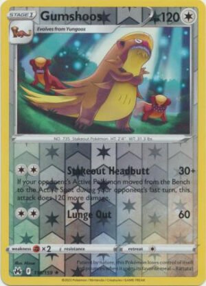 Crown Zenith 118/159 Gumshoos (Reverse Holo)
