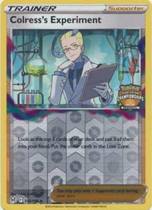 SWSH Lost Origin 155/196 Colress's Experiment (Regional League Promo)