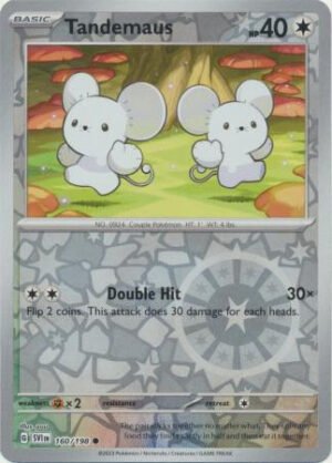 Scarlet & Violet (Base Set) 160/198 Tandemaus (Reverse Holo)