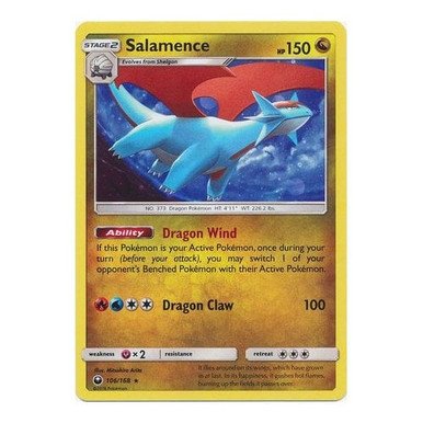 SM Celestial Storm 106/168 Salamence (Cosmo Holo)
