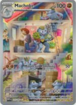 Scarlet & Violet 151 177/165 Machoke (Illustration Rare)