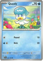 Scarlet & Violet (Base Set) 052/198 Quaxly (Beginner Session Stamp)
