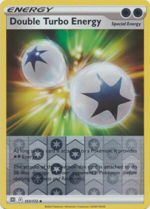 Brilliant Stars 151/172 Double Turbo Energy (Reverse Holo)