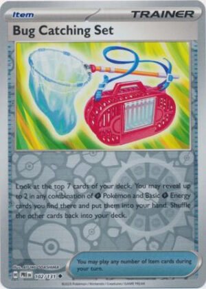 SV Prismatic Evolutions 102/131 Bug Catching Set (Reverse Holo)