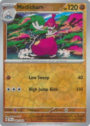 SV Temporal Forces 083/162 Medicham (Reverse Holo)