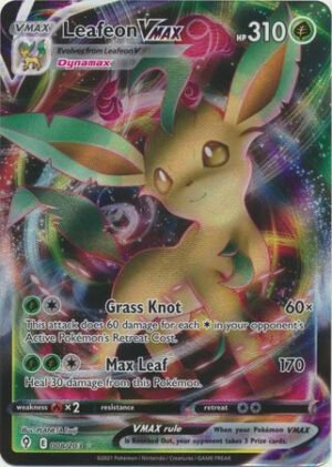 Evolving Skies 008/203 Leafeon VMAX (Full Art)