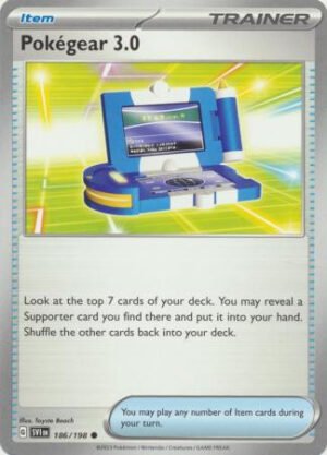 Scarlet & Violet (Base Set) 186/198 Pokégear 3.0