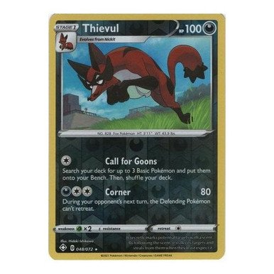 Shining Fates 048/072 Thievul (Reverse Holo)