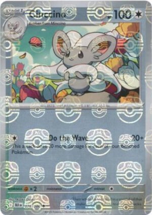 SV Black Bolt 076/086 Cinccino (MASTER BALL Reverse Holo)