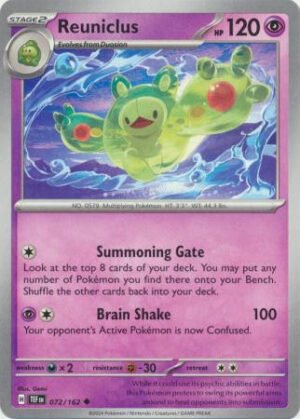 SV Temporal Forces 072/162 Reuniclus