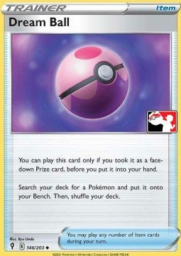 Evolving Skies 146/203 Dream Ball (Prize Pack League Promo Non-Holo)