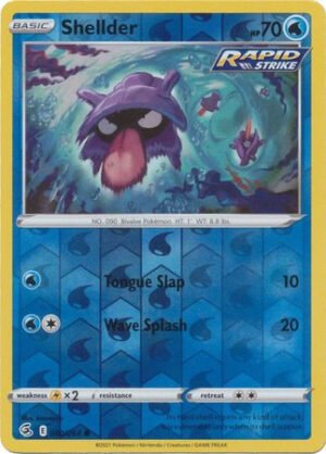 Fusion Strike 050/264 Shellder (Reverse Holo)