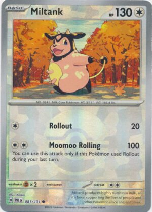 SV Prismatic Evolutions 081/131 Miltank (POKE BALL Pattern Holo)