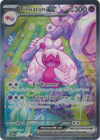 SV Paldea Evolved 262/193 Tinkaton ex (Alternative Art, Full Art)