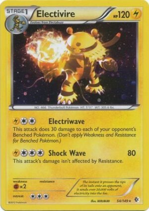 Boundaries Crossed 54/149 Electivire (Cosmo Holo)