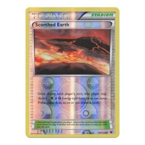 XY Fates Collide 110/124 Scorched Earth (Reverse Holo)