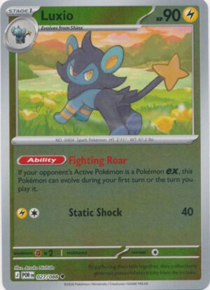 ME Perfect Order 027/088 Luxio (Reverse Holo)