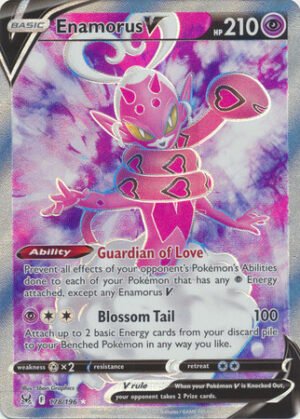 SWSH Lost Origin 178/196 Enamorus V (Full Art)