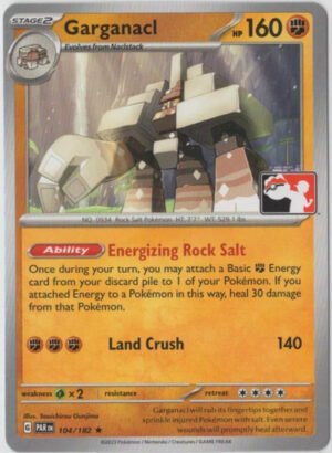 SV Paradox Rift 104/182 Garganacl (Prize Pack League Promo Non-Holo)