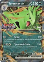 SV Prismatic Evolutions 064/131 Tyranitar ex (Prismatic Evolutions Stamp)