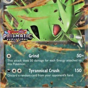 SV Prismatic Evolutions 064/131 Tyranitar ex (Prismatic Evolutions Stamp)