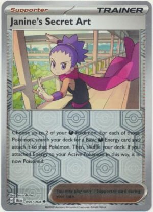 SV Shrouded Fable 059/064 Janine's Secret Art (Reverse Holo)