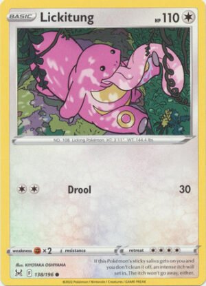 SWSH Lost Origin 138/196 Lickitung