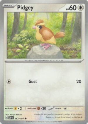 SV Obsidian Flames 162/197 Pidgey