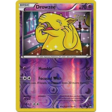 XY BREAKpoint 50/122 Drowzee (Reverse Holo)