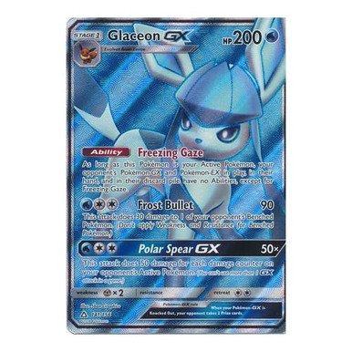 SM Ultra Prism 141/156 Glaceon GX (Full Art)
