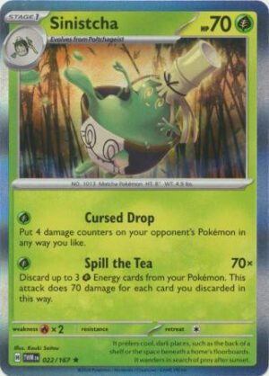 SV Twilight Masquerade 022/167 Sinistcha (Holo)