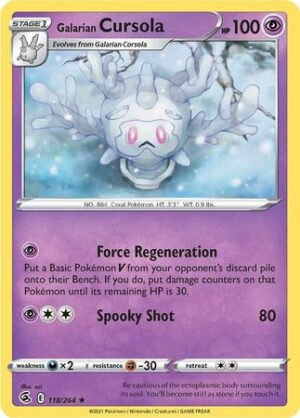Fusion Strike 118/264 Galarian Cursola