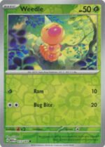 Scarlet & Violet 151 013/165 Weedle (Reverse Holo)