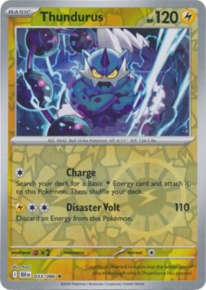 SV Black Bolt 033/086 Thundurus (Reverse Holo)