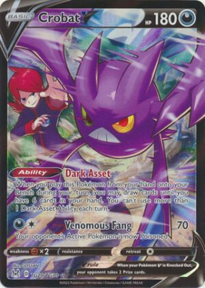 SWSH Lost Origin TG20/TG30 Crobat V (Full Art)