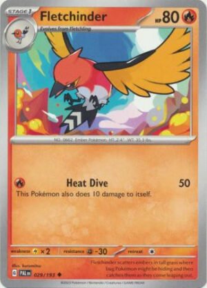 SV Paldea Evolved 029/193 Fletchinder