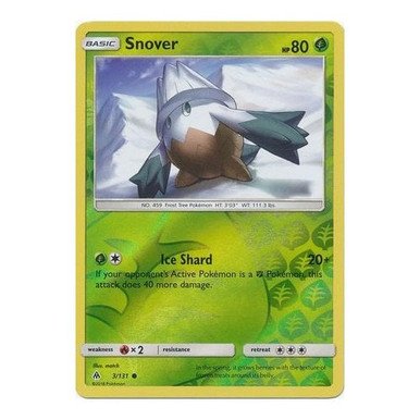 SM Forbidden Light 3/131 Snover (Reverse Holo)