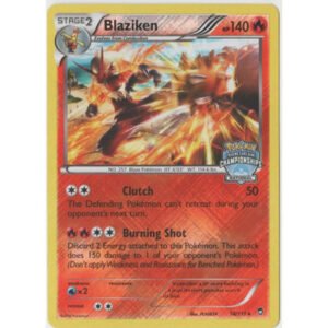 XY Furious Fists 14/111 Blaziken (League Promo)