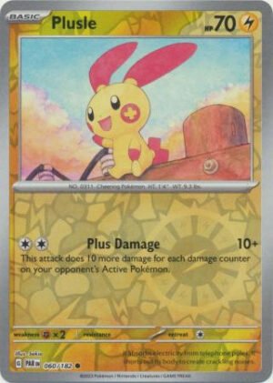 SV Paradox Rift 060/182 Plusle (Reverse Holo)