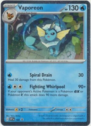 Scarlet & Violet Promo SVP168 Vaporeon