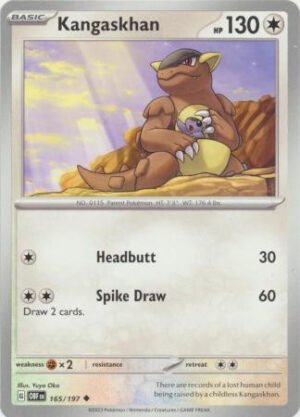 SV Obsidian Flames 165/197 Kangaskhan