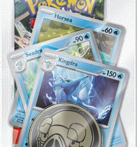 Scarlet and Violet Twilight Masquerade Premium Checklane Blister Kingdra