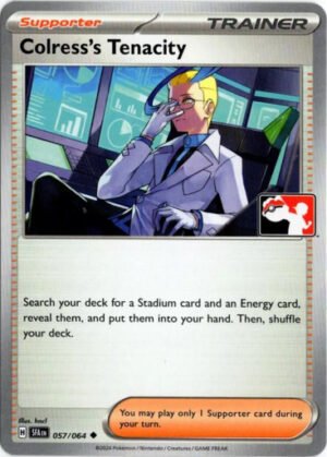 SV Shrouded Fable 057/064 Colress's Tenacity (Prize Pack League Promo Non-Holo)
