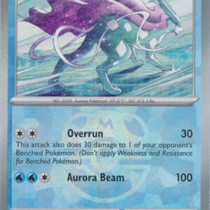 SV Prismatic Evolutions 024/131 Suicune (MASTER BALL Pattern Holo)