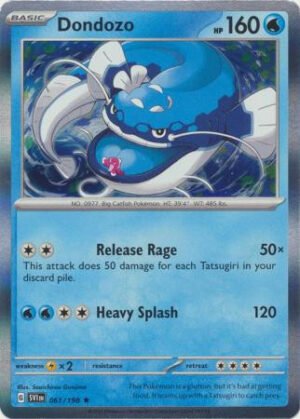 Scarlet & Violet (Base Set) 061/198 Dondozo (Holo)