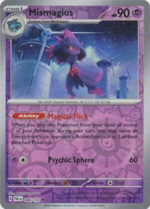 SV Paldea Evolved 088/193 Mismagius (Reverse Holo)