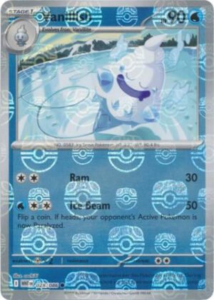 SV White Flare 028/086 Vanillish (MASTER BALL Reverse Holo)