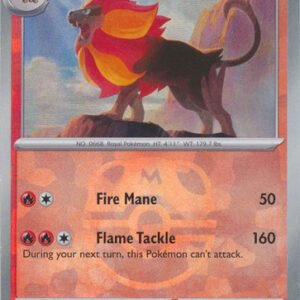 SV Prismatic Evolutions 016/131 Pyroar (MASTER BALL Pattern Holo)