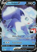 SWSH Silver Tempest 033/195 Alolan Vulpix V (Prize Pack League Promo)